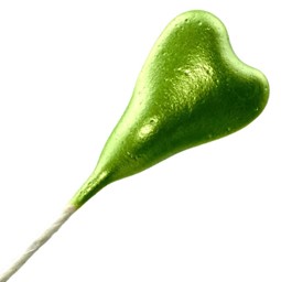 Bild von Bötzl-Herz am Draht - apfelgrün